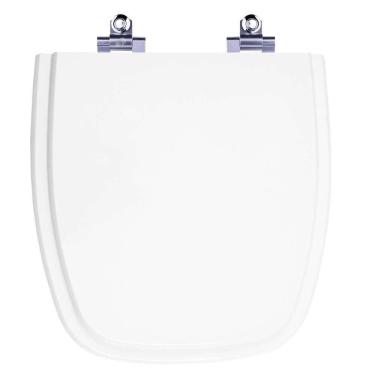 Imagem de Assento Sanitário Laqueado Soft Close Angra Branco Para Bacia Logasa