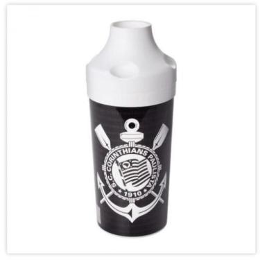 Imagem de Porta Garrafa de Plástico Corinthians Produto Oficial Licenciado Plasú