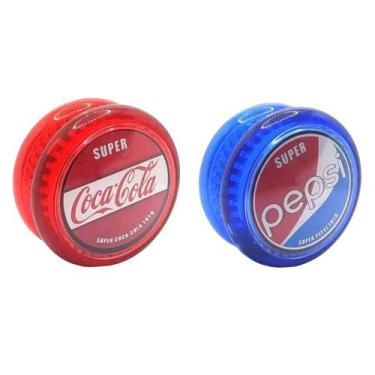 Imagem de Io-io (ioio,yo-yo) De Rolamento Coca Profissional Kit Com 2 - York