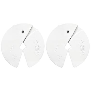 Imagem de MICRO GAINZ GAIN MUSCLE 1LB AT A TIME Halteres Fracionados Com Peso De 2,5 Lb, Ideal Para Microcarregamento (Escolha Cor), 2 Anilhas, Projetado Treinamento (Branco)