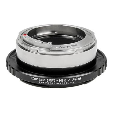 Imagem de Fotodiox Pro Lens Adapter Plus - Compatível com lentes Contax RF (Interna e Externa) Mount Rangefinder para caber em câmeras Nikon Z-Mount Mirrorless