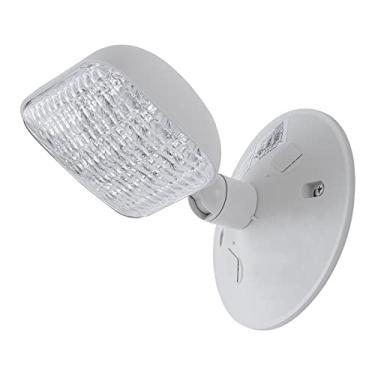 Imagem de GZRUIYANG Iluminação De Cabeça Remota Emergência, Luz Quadrada Única, Listada Pela Ul, Entrada Multivoltagem 3,6 A 24 Volts, 3 Watts, 180 Lúmens, Sem Bateria Interna