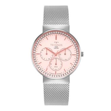 Imagem de Relógio Technos Feminino Slim Prata - 6p29alv-1j 6p29alv-1j