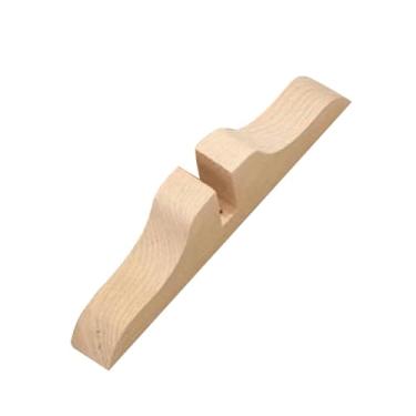 Imagem de IEUDNS Suporte de divisória de ambiente dobrável, pés de painel de tela, base de suporte de divisória de tela de privacidade de madeira para quarto, hotel, Verniz Madeira