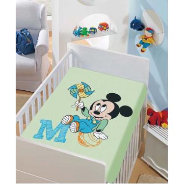 Imagem de Manta Microfibra Infantil 0,80m x 1,10m Mickey Catavento Disney - JOLI