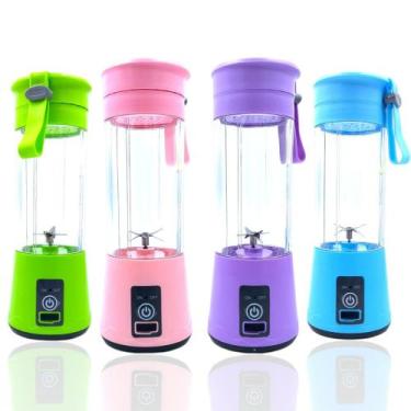 Imagem de Mini Liquidificador Portátil Shake Take Juice Cup 6 Lâminas Recarregáv