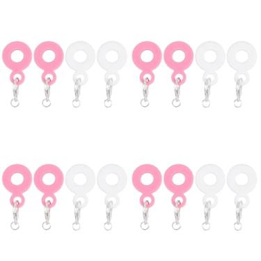 Imagem de PRETYZOOM 16 Adaptadores De Pingentes Canudo - Enfeites Silicone Para Pendurar, Acessórios Reutilizáveis Beber