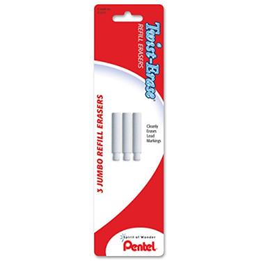 Imagem de Pentel Borrachas de refil de torção, Qtde. 1, embalagem de 3