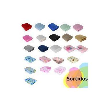 Imagem de Kit 2 Mantas Bebe MicroFibra Confort 90x110cm - Pequenos Defeitos - 10