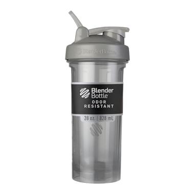 Imagem de BlenderBottle Shaker Bottle Pro Series Perfeito para Shakes de Proteína e Pré-Treino, 800 ml, Cinza Fumê