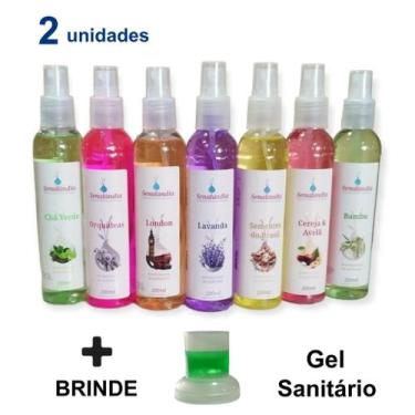 Imagem de 2 Aromatizante Ambiente Odorizador Spray De Borrifar Casa Lar Ar 200ml