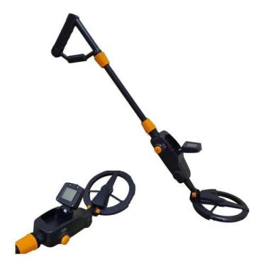 Imagem de Detector Metal Até 1 Metro Ouro Bronze Prata Praia Portátil - Importwa