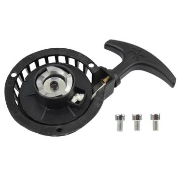 Imagem de PowerMotor Substituição de acionador de partida de recuo para motor 40-6 2 tempos 43cc 47cc 49cc 50cc mini bolso Dirt Pit Bike Scooter ATV Quad 4 rodas