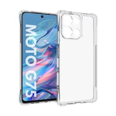 Imagem de Capinha Para Motorola Moto G75 5G Transparente Anti Impactos - LXL