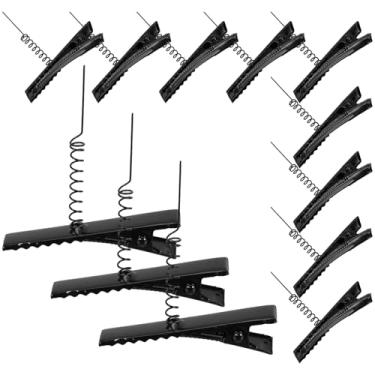 Imagem de DEARMAMY 100 Peças De De Bico De Pato De Mola De 4 Cm - De Cabelo De Ferro Preto Para Acessórios De Cabelo Faça Você Mesmo Artesanato E Confecção De Chapéus