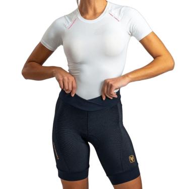 Imagem de Bermuda ciclismo feminina Free Force Performance Invert Gel-Feminino