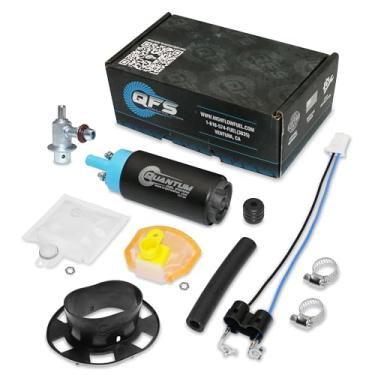 Imagem de QFS Motocicleta Bomba de combustível com kit de instalação, regulador de pressão e vedação do tanque Para substituição Honda CBR600RR 2003-2006, HFP-384-UR2T3