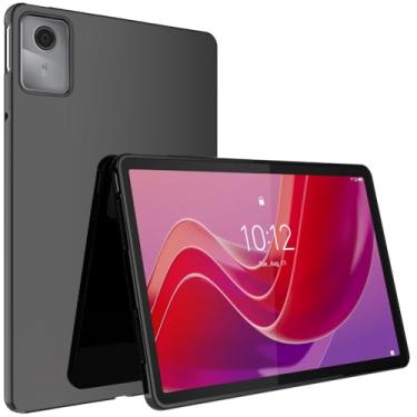 Imagem de BREPRIO Capa para Lenovo Tab M11/K11/Xiaoxin Pad 2024 (TB-330FU/TB-330XU) 11 polegadas, [leve + protetora] capa ultrafina macia à prova de choque, preta