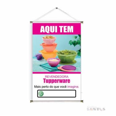 Imagem de Banner pronto Tupperware BA 612 medida 45x70 cm arte Pronta