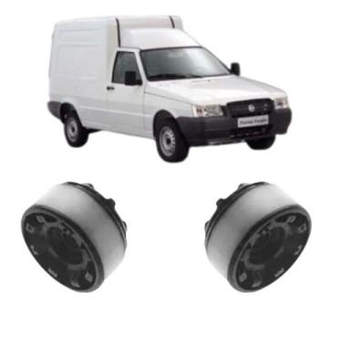 Imagem de Par Coxim Amortecedor Dianteiro Fiat Fiorino furgão - Jepaflex