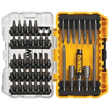 Imagem de Conjunto de chaves de fenda DEWALT DW2166 com estojo resistente de 45 peças