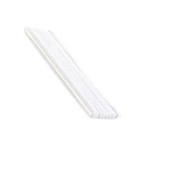 Imagem de Elástico 10mm Branco Aviamento Costura Artesanato 20 metros - Mor, Bra