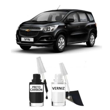Imagem de Tinta Tira Risco Automotivo Chevrolet Spin Preto Carbon Flash - Tmix
