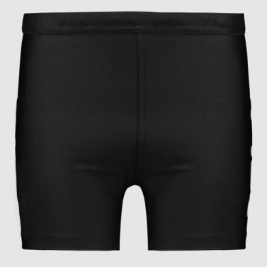 Imagem de Shorts Fila Train Elastic V Feminino Preto e Branco, G