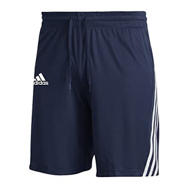 Imagem de adidas Short GI67993XL 3 listras NAVBLU/Branco 3GG