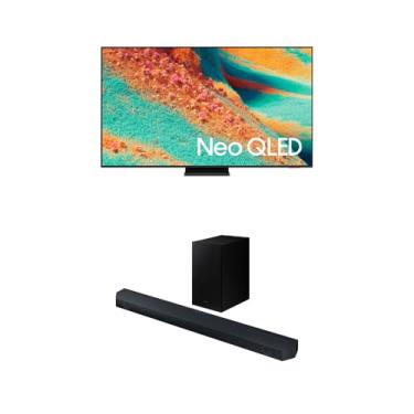 Imagem de Combo Samsung Vision AI TV 55" NEO QLED 4K QN85F + Soundbar Samsung HW-Q600C