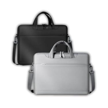 Imagem de Pasta Executiva Notebook Bolsa Transversal Maleta Premium Slim Carteiro Documentos