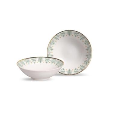Imagem de Conjunto 6 Bowls Donatella Filete Ouro Alleanza