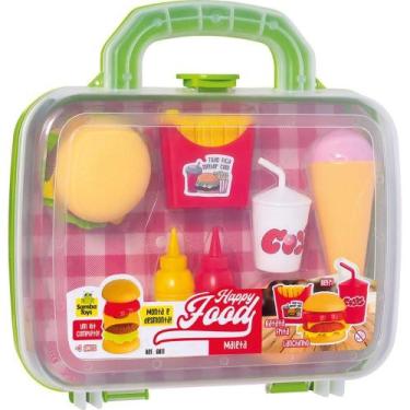 Imagem de Brincando de Casinha HAPPY Food Maletinha - Samba TOYS