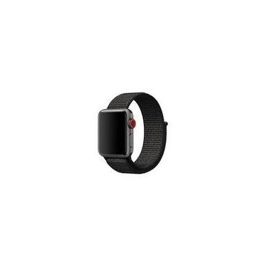 Imagem de Pulseira Nylon Loop para Appl e Watch 40mm e 38mm -PRETO - xdoria
