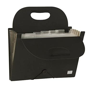 Imagem de Pasta Sanfonada 6 Divisoes A4 c/Alça-Square-Opaca