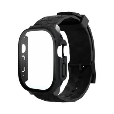 Imagem de Pulseira De Relógio Com Padrão De Futebol De 49mm 45mm 44mm 41mm 40mm 