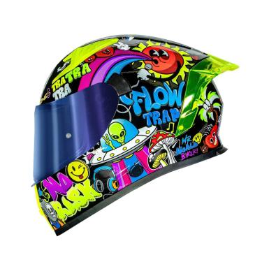 Imagem de Capacete Norisk Flow Trap Black Viseira Extra + Spoiler (60)