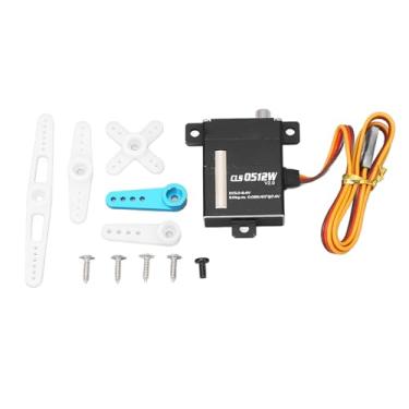 Imagem de RiToEasysports Servo RC, Alumínio Torques High Torques Com 5 Braços para RC Robot Car Airplane DC 5-8,4V