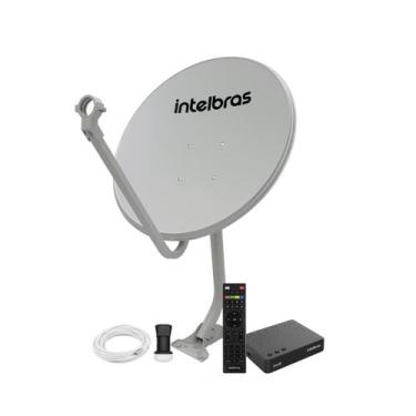 Imagem de KIT Parabólica Digital Intelbras SAT 800 (Banda KU)