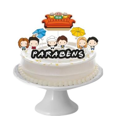 Imagem de DECORACAO DE BOLO CENARIO FRIENDS 07 un.