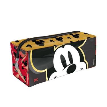 Imagem de Estojo Escolar Gg Em Pvc Cristal Mickey Mouse Dac