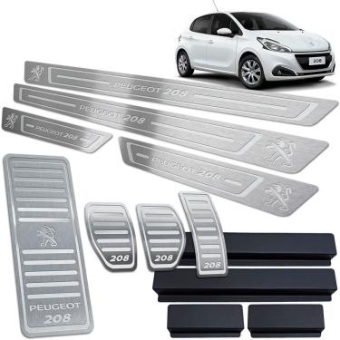 Imagem de Soleira Pedaleira Descanso Peugeot 208 2013 Até 2020 Manual