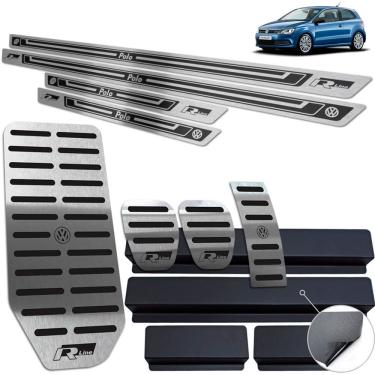 Imagem de Descanso Pedaleira Manual Soleira Polo R-Line 2003 15 Preto