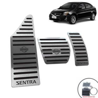 Imagem de Descanso Pedaleira Nissan Sentra 2008/2013 Automático Preto