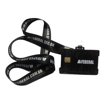 Imagem de Suporte para crachá/cartão com cordão