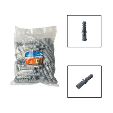 Imagem de Pacote Bucha Fixa Com Anel 10X50Mm 100 Unidades