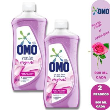 Imagem de Kit 2 Lava Roupas Omo Para Roupas Finas e Delicadas Original - Sabão L