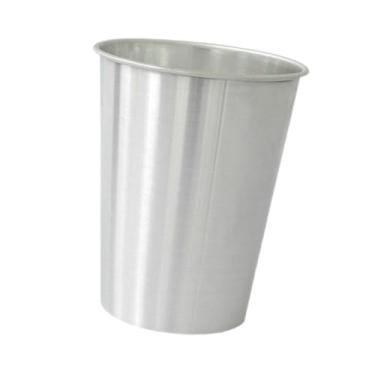 Imagem de Fenteer Balde de flores, recipiente floral, exibição floral simples e moderna, vaso decorativo de flores para casamento, jardim, decoração de escritório