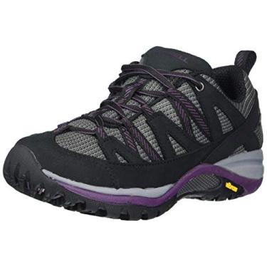 Imagem de Merrell Tênis de caminhada feminino J035326, Preto/Blackberry, 36