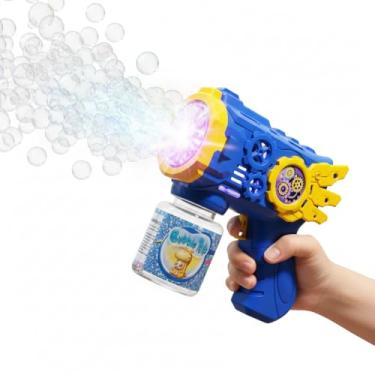 Imagem de Lança Bolha de Sabão Automatica Luz LED Presente Crianças Aniversário Casamento Festa